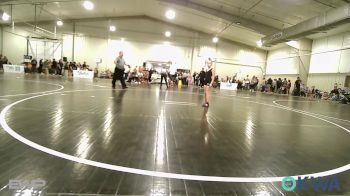 55 lbs Consolation - Stella Spencer, Collinsville Cardinal Youth Wrestling vs Bradley Shadwick, Berryhill Wrestling Club