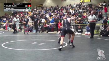 135 lbs Cons. Round 2 - Roland Blank, Joseph Kerr Middle School vs Jacob Post, Burton Wrestling