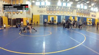 126 White Semifinal - KALEB RODRIGUEZ, Cypress Creek H S vs Alex Beirne, Satellite