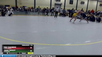 174 lbs Semifinal - Mac Chambers, Cloud County vs Owen Wasley, Augustana