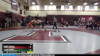 145 lbs Round 1 - Caleb Seaba, Clarion-Goldfield-Dows vs Casey Kelley, Prairie, Cedar Rapids