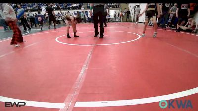 67-70 lbs Quarterfinal - Conner Woods, Salina Wrestling Club vs Noah Brackett, Raw Wrestling Club