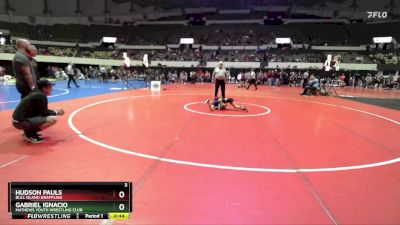 Rookie 3-5 60 Semifinal - Hudson Pauls, Bull Island Grappling vs Gabriel Ignacio, Mathews Youth Wrestling Club