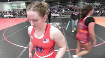 160 lbs Quarterfinal - Stella Steigler, PA vs Alison Evans, CO