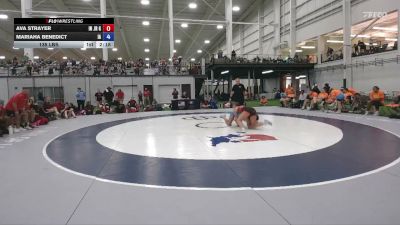 135 lbs Ava Strayer, Indiana Gold vs Mariaha Benedict, Iowa