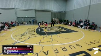 122 lbs 4th Wrestleback (16 Team) - Courtney Hunt, Idaho vs Sandrine Tuttle, Texas Red