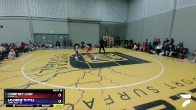 122 lbs 4th Wrestleback (16 Team) - Courtney Hunt, Idaho vs Sandrine Tuttle, Texas Red