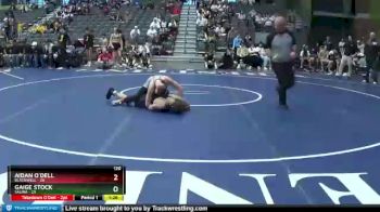 120 lbs Quarterfinals (8 Team) - Aidan O`Dell, Blackwell vs Gaige Stock, Salina