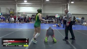 125 lbs Quarterfinal - Lauren Mobley, MARYSVILLE vs Lacie Knick, NORTHMONT