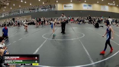 48 lbs Round 1 (6 Team) - Thor Skidmore, Brawler Elite vs Hudson O`Connor, New Kent WC