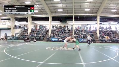 165 lbs Quarterfinal - Dylan Knight, Salem vs Jack Haskin, Lake Erie