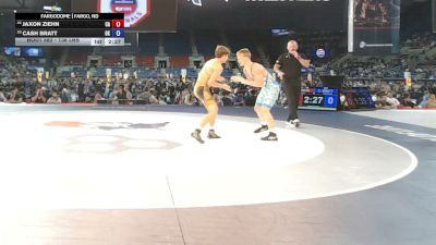 138 lbs Champ. Rd Of 64 - Jaxon Ziehn, California vs Cash Bratt, Oklahoma