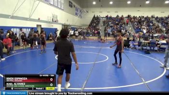 106 lbs 3rd Place Match - Knox Espinoza, Neutral Grounds vs Kael Alvarez, Mayfair High School Wrestling