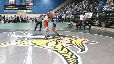 1 - 157 lbs Cons. Round 2 - Levi Parks, Holston vs Trequan Veney, Essex