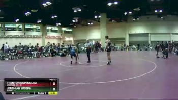 120 lbs Round 3 (10 Team) - Trenton Dominguez, Westside WC vs Jeremiah Joseph, SOWA