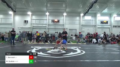 92 lbs Final - Toby Bernash, Lil Rebels vs Marshall Qudola, Phoenix Wrestling Club