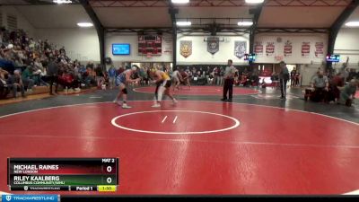 170 lbs Round 3 - Michael Raines, New London vs Riley Kaalberg, Columbus Community/WMU