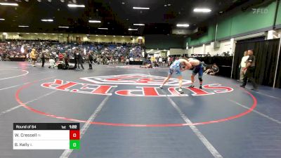 175 lbs Round Of 64 - Waylon Cressell, IN vs Brody Kelly, IL