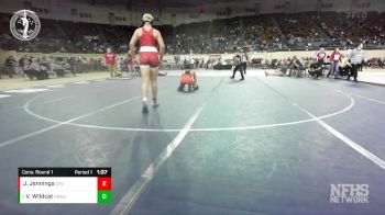 3A-165 lbs Cons. Round 1 - Vann WIldcat, PAWHUSKA vs Jett Jennings, DAVIS