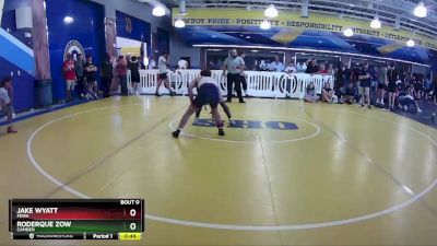 138 lbs Cons. Round 6 - Jake Wyatt, FEWA vs Roderque Zow, Camden