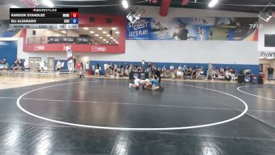 140 lbs Karson Standlee, Missouri Red vs Eli Alvarado, California Silver