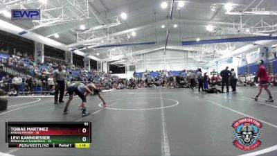 92 lbs Placement (4 Team) - Levi Kanngiesser, Potentially Dangerous vs Tobias Martinez, Kansas Mayhem