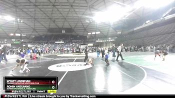 62 lbs Cons. Semi - Ronin Anguiano, Sumner Panthers Jr. Wrestling vs Wyatt Lindeman, Thunder Mountain Wrestling Club