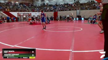 132 lbs Champ. Round 1 - Kolt Bonta, Paoli vs Hunter Survant, Eastern Hancock