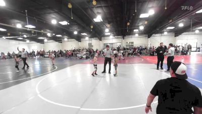 54 lbs Round Of 16 - Jaxson Arce, Pomona Elite vs Ricardo Abundis, Bulldogs Jr Wrestling