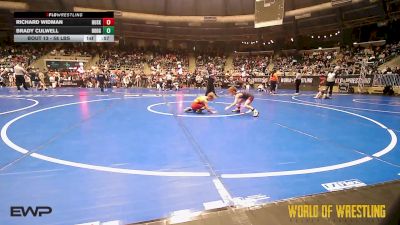 58 lbs Round Of 64 - Richard Widman, Husky Wrestling Club vs Brady Culwell, Dodge City Wrestling Academy