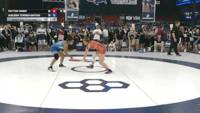 115 lbs Champ. Rd Of 64 - Payton Gines, Utah vs Jasleen Torres-Matias, Pennsylvania