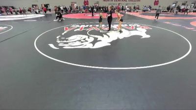 103 B 1st Place Match - Rilee Harrison, Oklahoma State Club vs Abigail Mendoza, Quincy