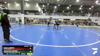 150 lbs Round 3 - Reginald Dwyer, Warmup Gang Wrestling Club vs Cole Lorenz, New River WC