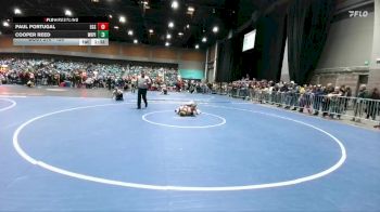 126 lbs Champ. Round 1 - Paul Portugal, Elk Grove vs Cooper Reed, White Pine