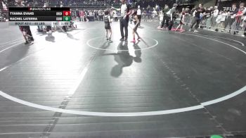 60 lbs Quarterfinal - Tyanna Evans, Orchard South WC vs Rachel Laterra, Cordoba Trained