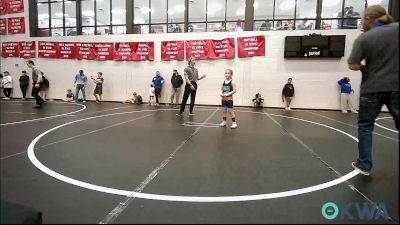 100 lbs Rr Rnd 4 - Camryn VanSyckle, Bridge Creek Youth Wrestling vs Dakota Houck, NGC