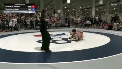 65 lbs Cons. Round 4 - Connor Thorpe, Panther Wrestling Club RTC vs Carter Young, Cowboy RTC/ Titan Mercury Wrestling Club (TMWC)