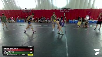 144 lbs Placement Matches (16 Team) - Xavier Athlete 1, Random Lake vs William May, Roncalli
