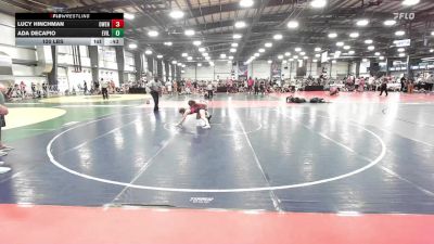 120 lbs Rr Rnd 3 - Lucy Hinchman, Owen Valley Girlz vs Ada DeCapio, Evil Empire Blue