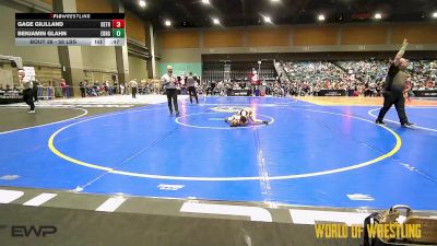 58 lbs Consi Of 16 #2 - Gage Gililland, Dethrone vs Benjamin Glahn, Ellensburg