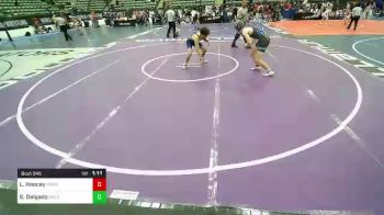 145 lbs Quarterfinal - Logan Hancey, Fremont vs Gabriel Delgado, Gold Rush Wrestling Academy