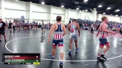 190 lbs Round 2 (8 Team) - Anthony Lowe, Spec Ops vs Caden Schadwinkel, Nebraska Heroes (B Team)