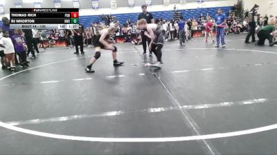 135 lbs Round 1 - Rj Whorton, Darkhorse Wrestling Club vs Thomas Rich, Palmetto State Wrestling