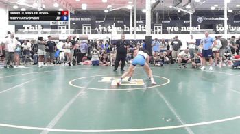 110 lbs Rr Rnd 4 - Danielle Silva De Jesus, Triumph Trained - Girls vs Riley Karwowski, Lady Assassins