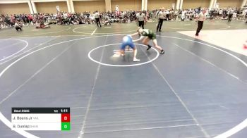 132 lbs Round Of 32 - Joshua Beans Jr, Vail Wr Ac vs Braden Dunlap, Shamrock WC