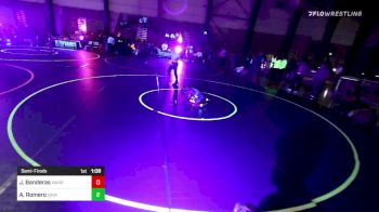 65 lbs Semifinal - Jose Banderas, Warriors Of Christ (WOC) vs Andrew Romero, Savage House WC