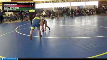 84 lbs Round 2 - Olivia Ontiveros, Gold Rush Wrestling vs Tryson Bundy, Pahranagat Valley