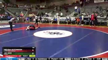 165 lbs Quarterfinal - Lily Dias, Searcy vs Melissa Hutchinson, Little Rock Central
