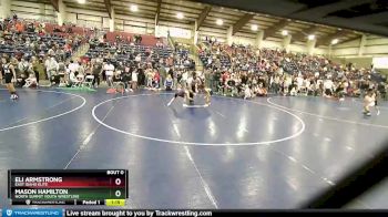 65 lbs Champ. Round 1 - Eli Armstrong, East Idaho Elite vs Mason Hamilton, North Summit Youth Wrestling