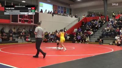 190 lbs Quarterfinal - Ioleta Kingbird, South Tama vs Ellie Cox, Marion